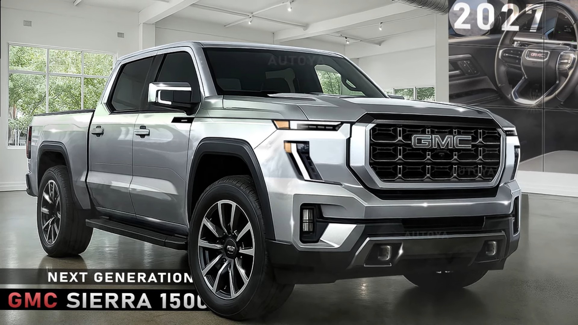 Rendering All New 2027 GMC Sierra 1500 Full Sizer Comes Out To Play Rendering All New 2027 GMC Sierra 1500 Full Sizer Comes Out To Play