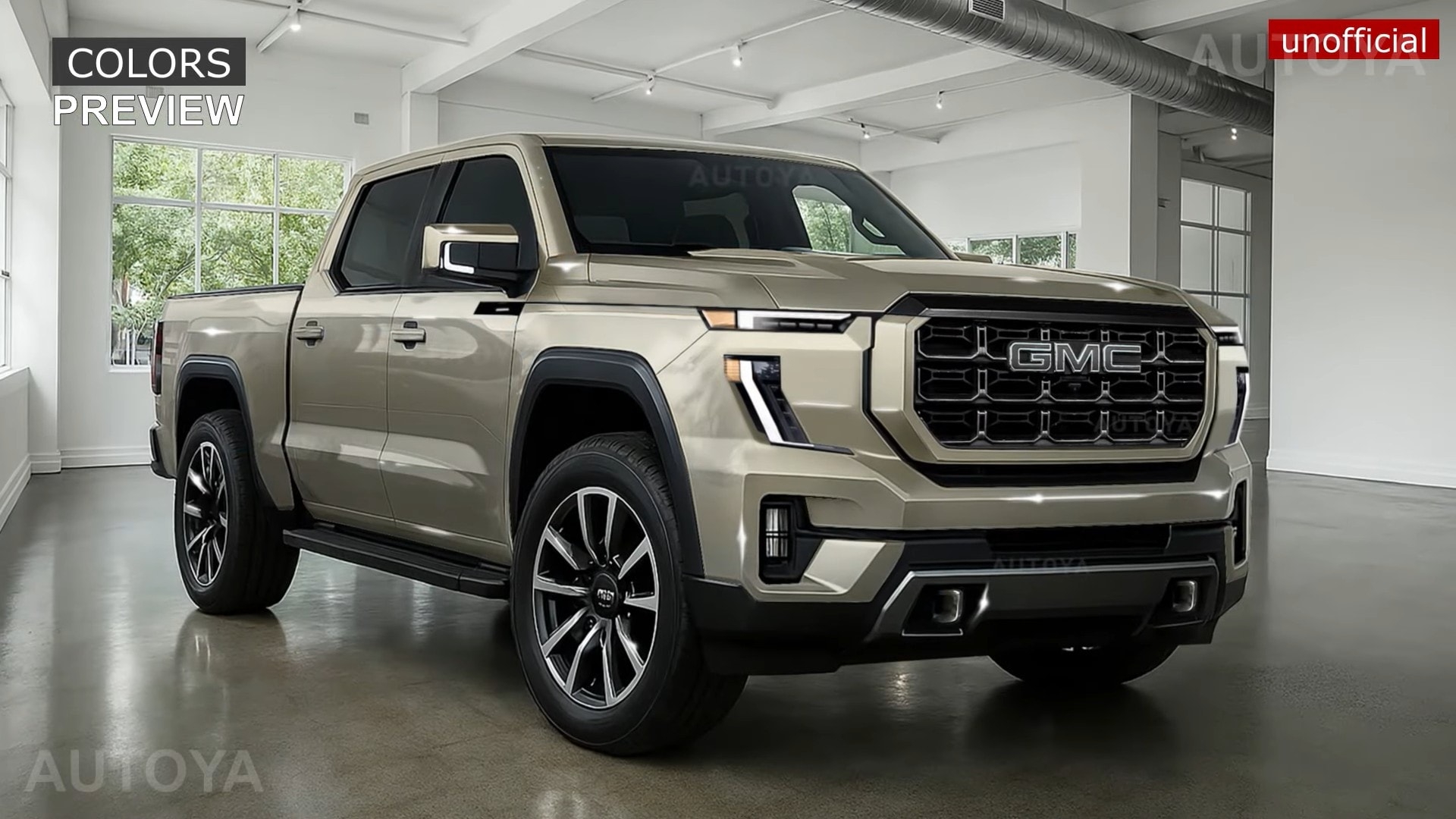 Rendering All New 2027 GMC Sierra 1500 Full Sizer Comes Out To Play  Rendering All New 2027 GMC Sierra 1500 Full Sizer Comes Out To Play