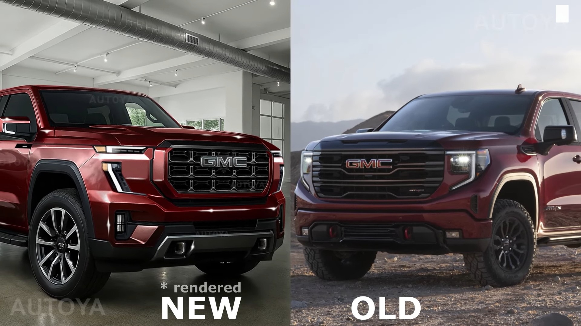 Rendering All New 2027 GMC Sierra 1500 Full Sizer Comes Out To Play  Rendering All New 2027 GMC Sierra 1500 Full Sizer Comes Out To Play