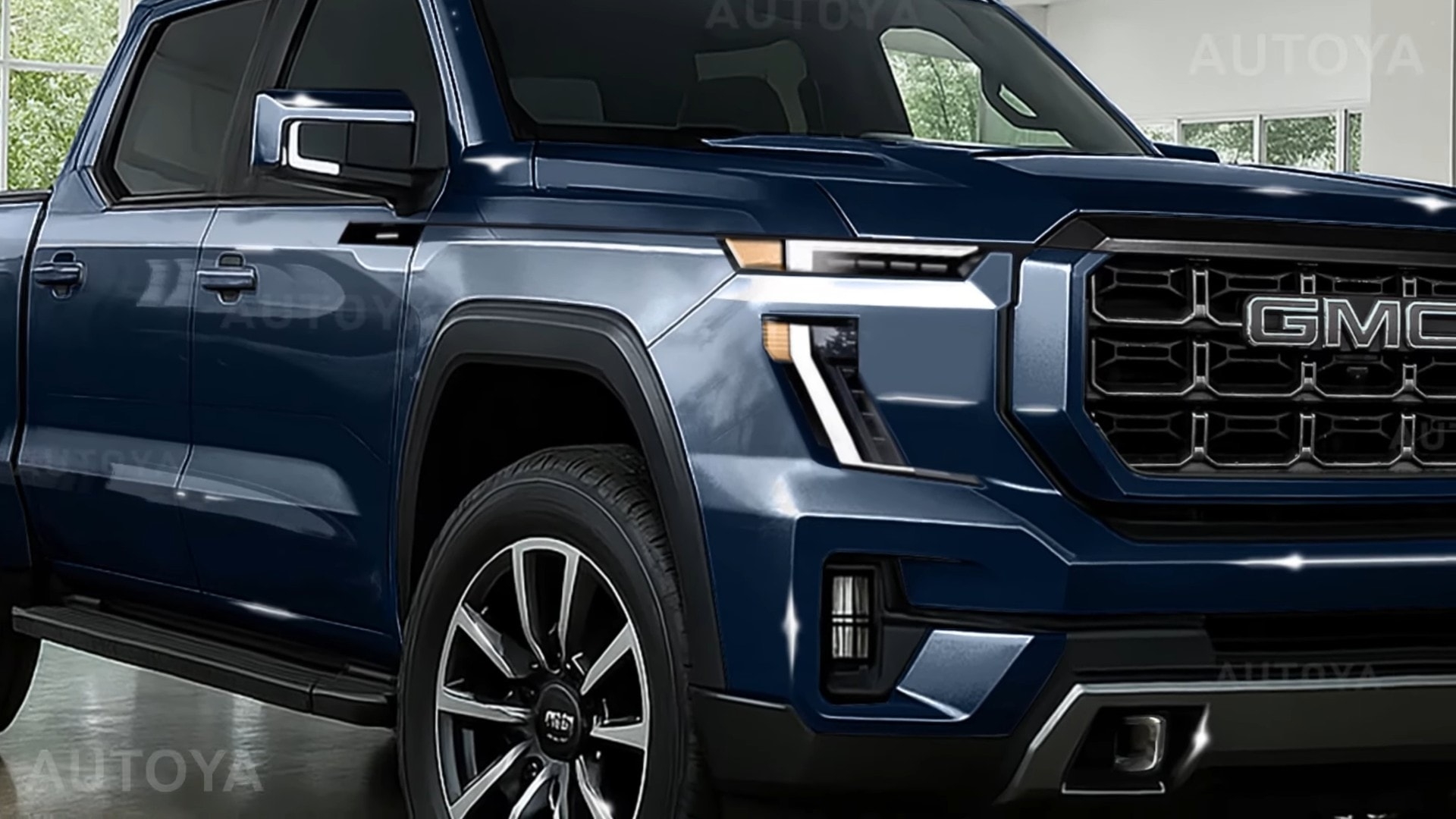 Rendering All New 2027 GMC Sierra 1500 Full Sizer Comes Out To Play  Rendering All New 2027 GMC Sierra 1500 Full Sizer Comes Out To Play
